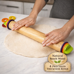 The Rollwright™ Adjustable Rolling Pin