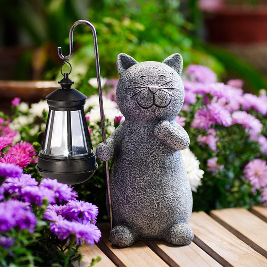 Wandering Kitty Garden Statue