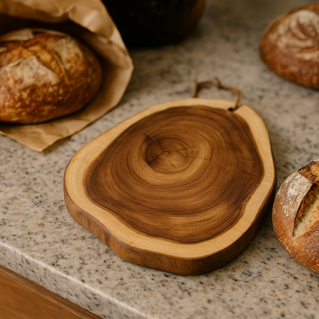 Agate™ Thick Cut Wooden Cutting Board
