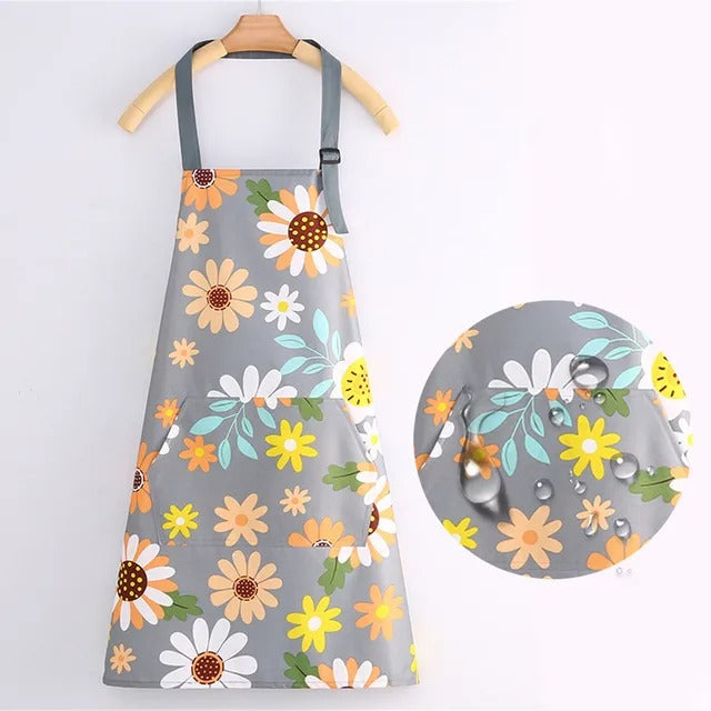 Petal Perfection Kitchen Apron