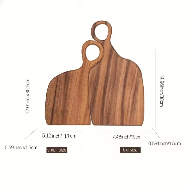 Eternal Lovers Wooden Cutting Boards (2 piece set)