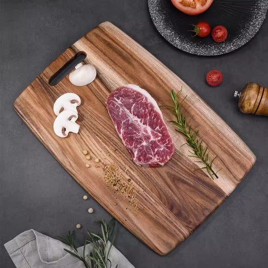 Rustic Acacia Wood Cutting Board