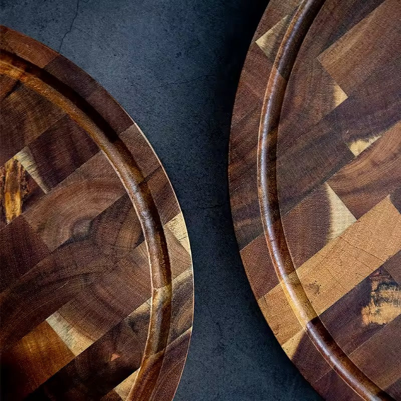 Rustic Roundwood Cutting Board