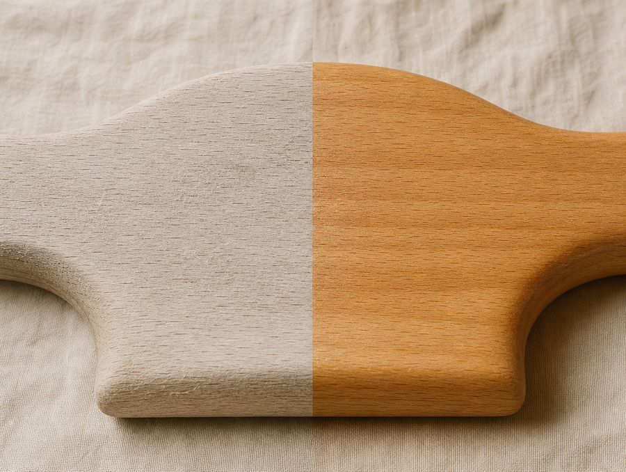 Wood Does Not Stay New On Its Own.