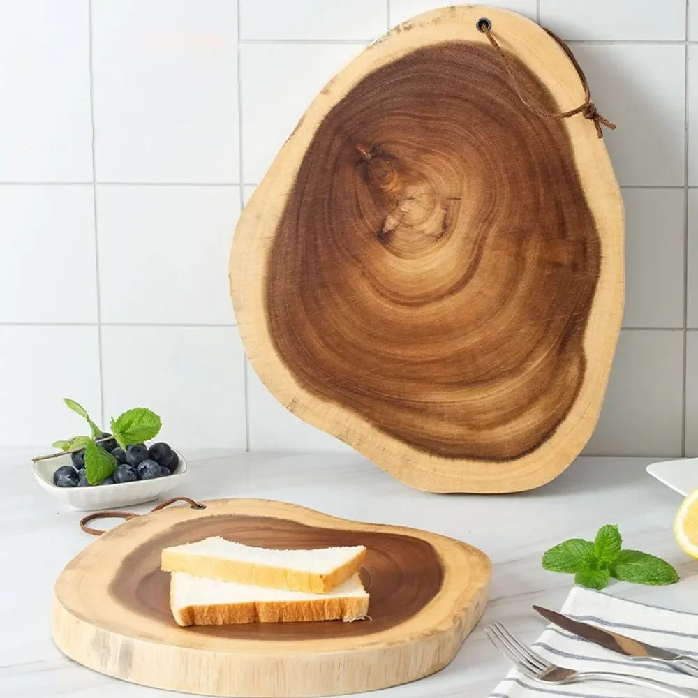 Agate™ Thick Cut Wooden Cutting Board