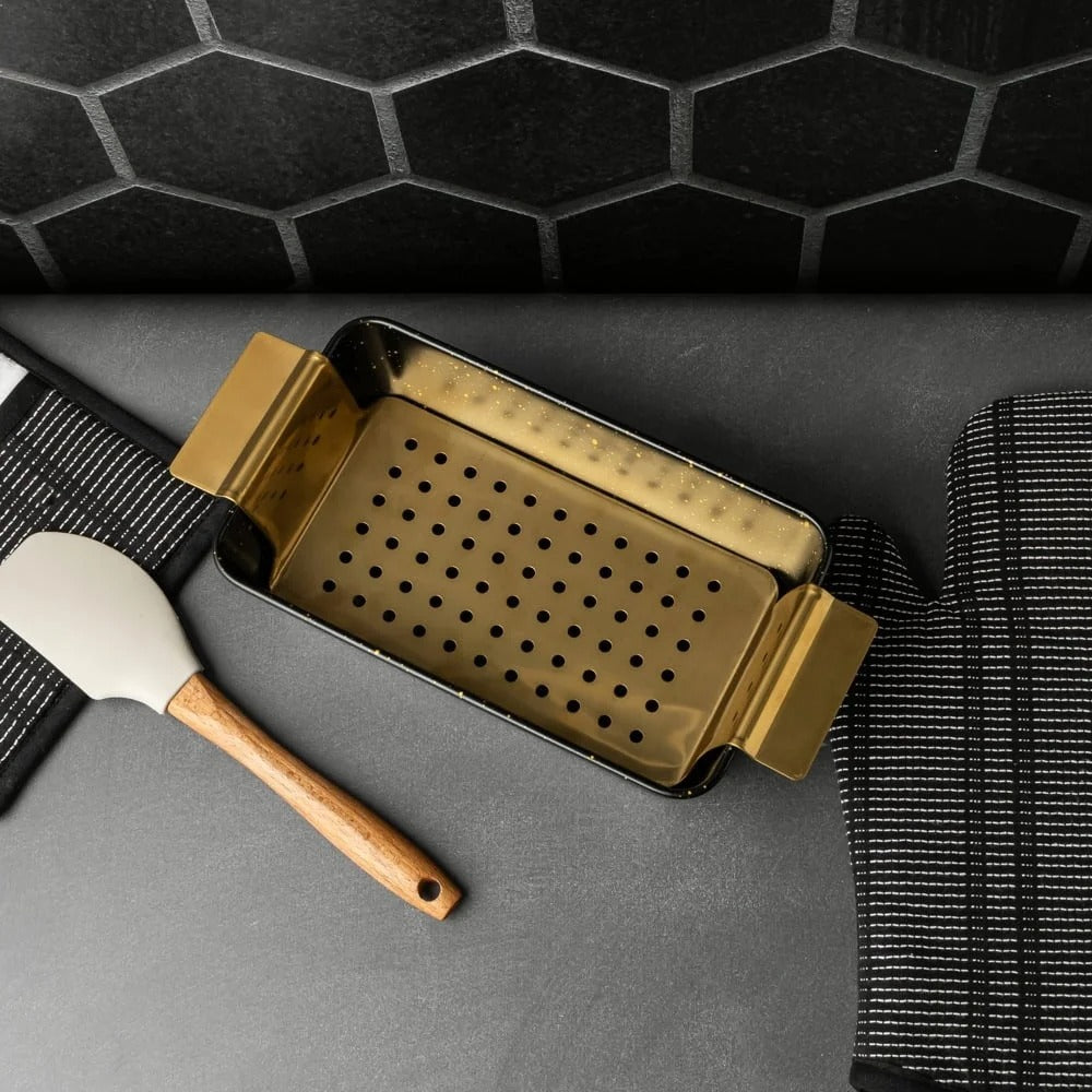 Signature Non-Stick Loaf Pan & Serving Trivet Set