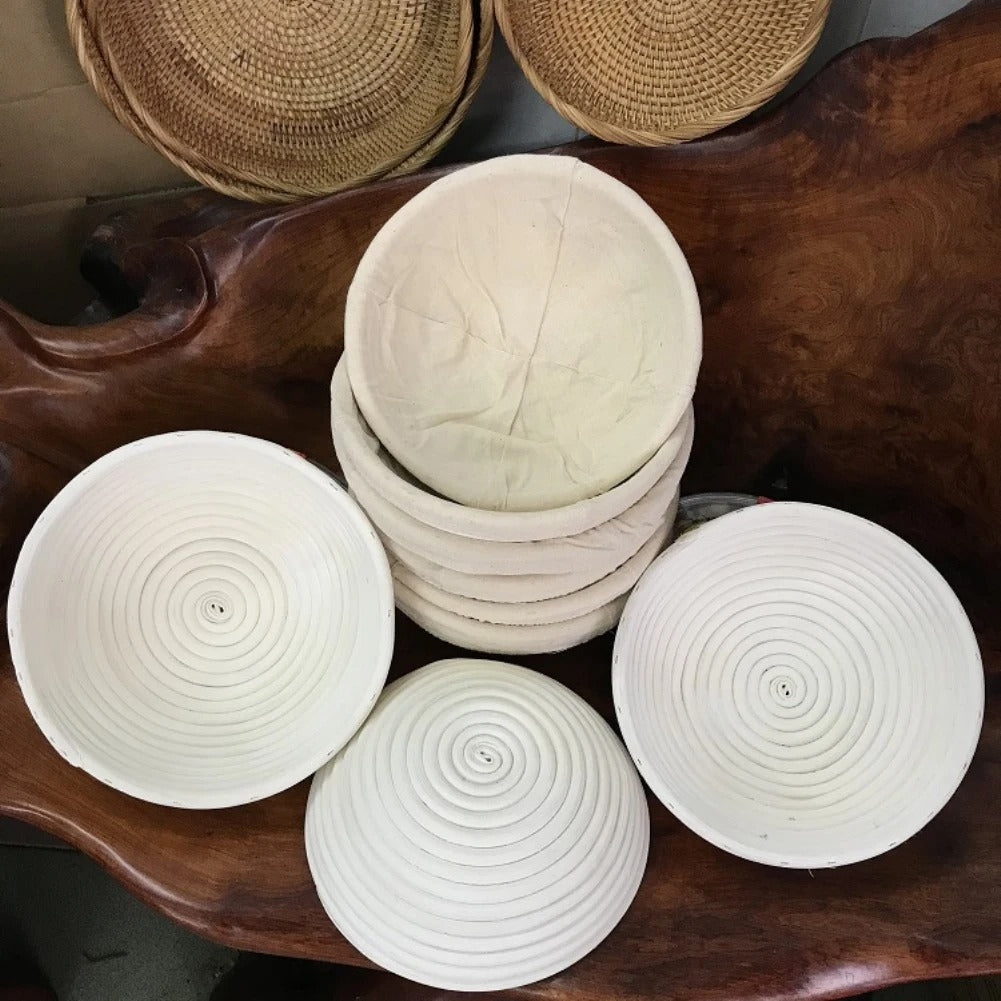 Round Bread Banneton Basket & Liner 10